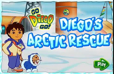 Go Diego Go! Diegos Arctic Rescue Episode Game - Learn Shapes, Animals, Sounds! Games for Kids