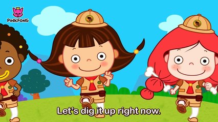 Dig It Up | Dinosaur Songs | PINKFONG Songs for Children