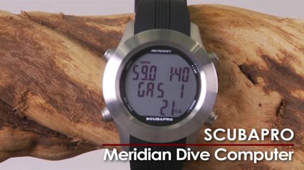 60:Second ScubaLab - SCUBAPRO Meridian Dive Computer