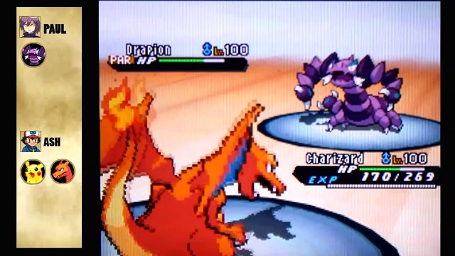 Pokemon Black and White 2 Wifi Battle - Ash Vs Paul