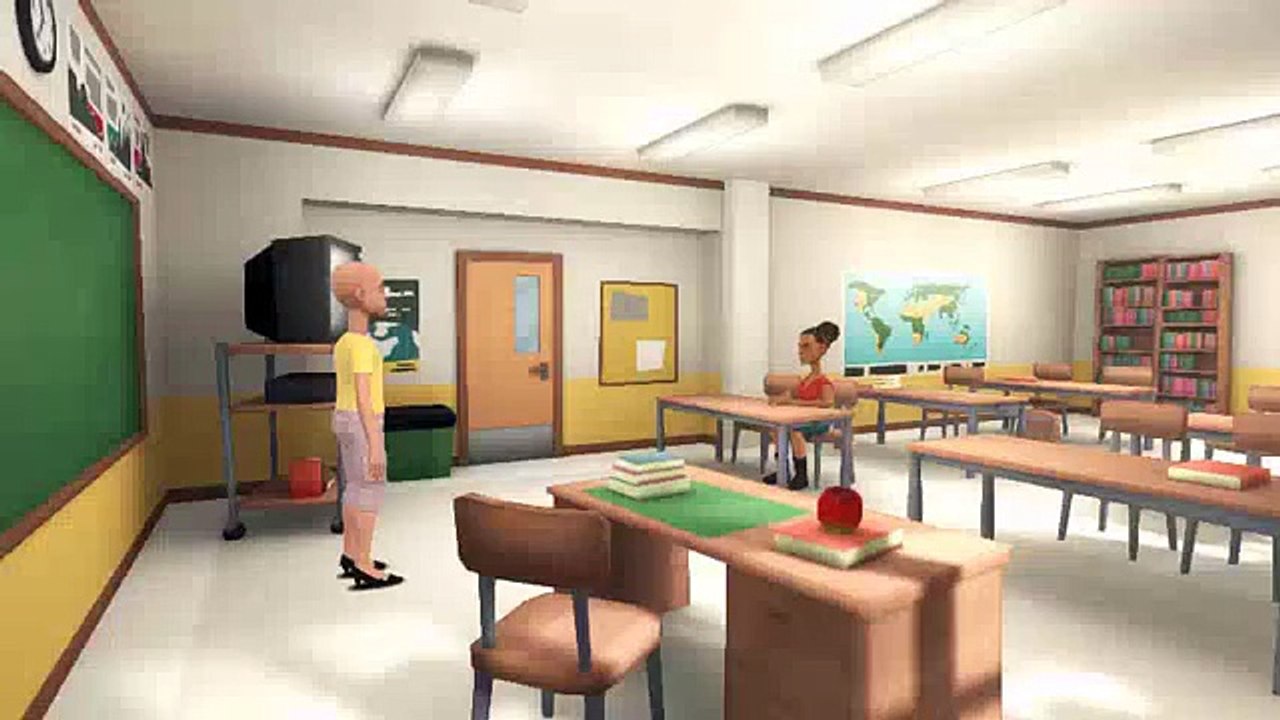 Caillou kills a nigger and gets grounded big time