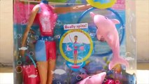 BARBIE ❤ Dolphin Trainer I Can Be Barbie Underwater Pool Toys Doll Pet Trainer