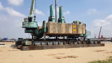 big hydraulic concrete pressure machine, amazing heavy equipment #2