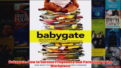 Download PDF  Babygate How to Survive Pregnancy and Parenting in the Workplace FULL FREE