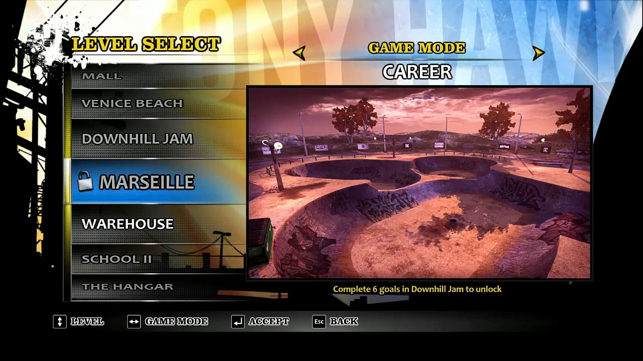 Hardcore Tony Hawks Pro Skater HD Street Gameplay