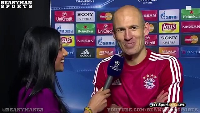 Juventus 2-2 Bayern Munich - Arjen Robben Post Match Interview