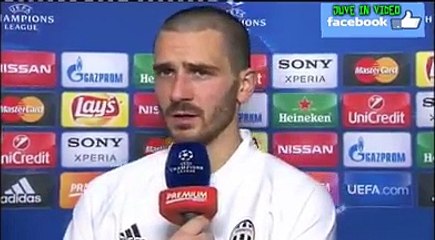 Leonardo Bonucci post Juventus - Bayern