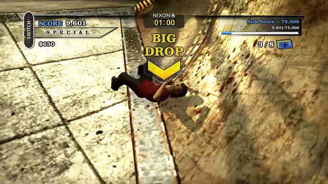 Gnarly Tony Hawk's Pro Skater Hardcore Gameplay