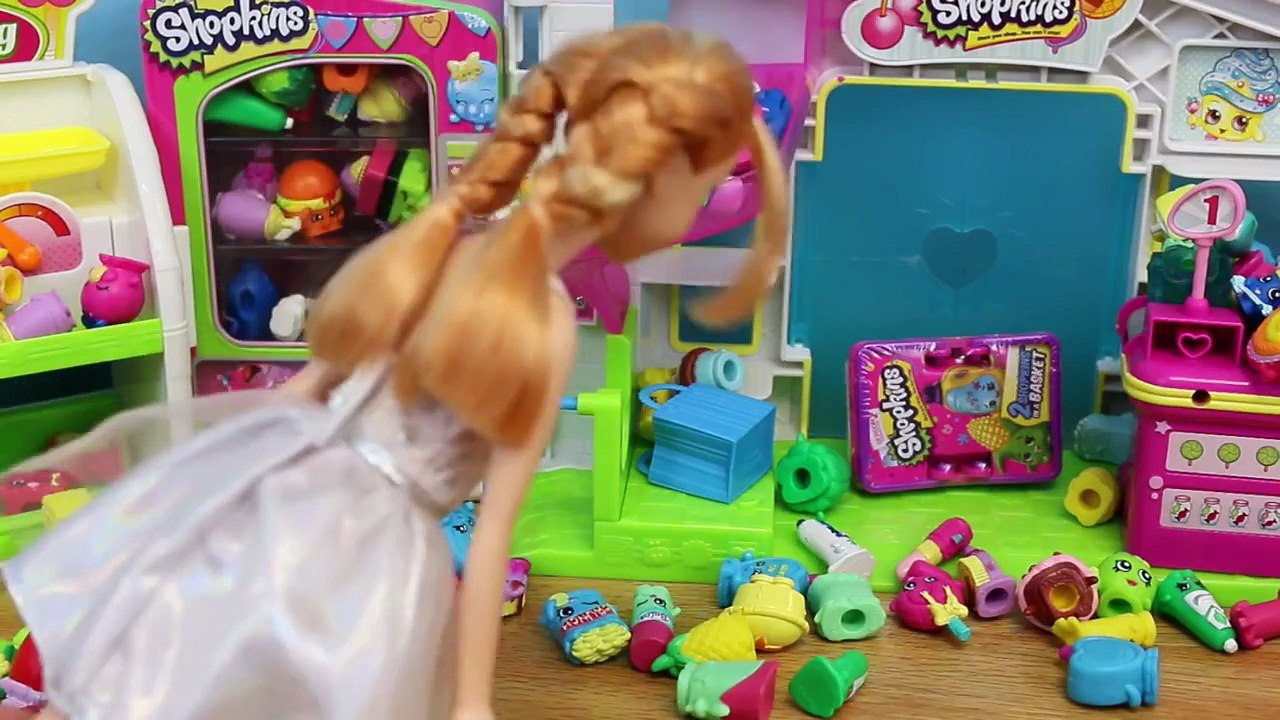 Frozen Elsa Shopkins Season 2 Disney Frozen Kids Alex Shopping for Surprise Shopkins Toys