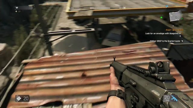 Dying Light quest PACT WITH RAIS look for envelope with bluesprint