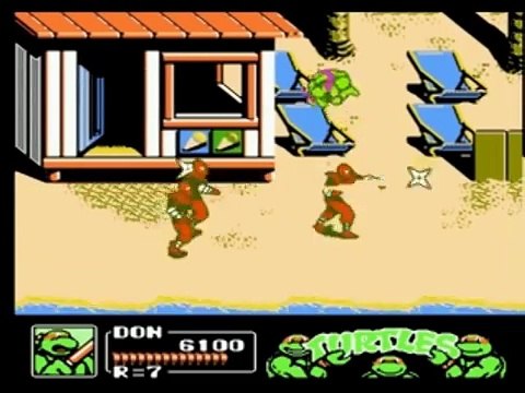 Family game - Las Tortugas Ninjas 3 - Escena 1