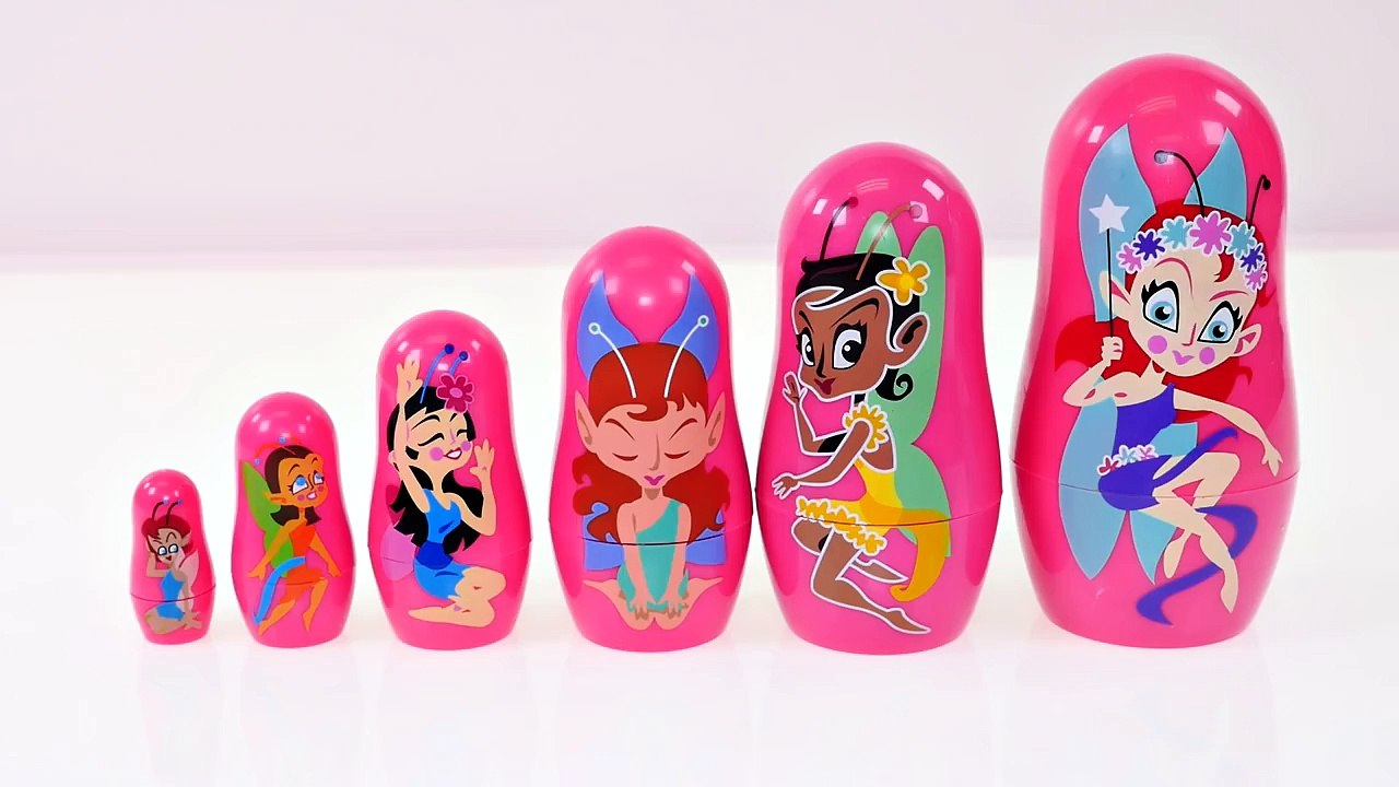 Fairy Surprise Toy Nesting Dolls! Surprise Eggs My Little Pony, Shopkins & Cars by DCTC