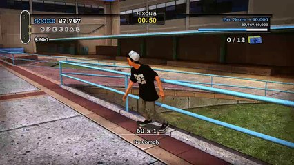 Super cool Tony Hawk's Pro Skater HD Advanced Gameplay