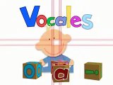 Aprende Las Vocales - Niño de papel Estimulación infantil(0 y 3 años)
