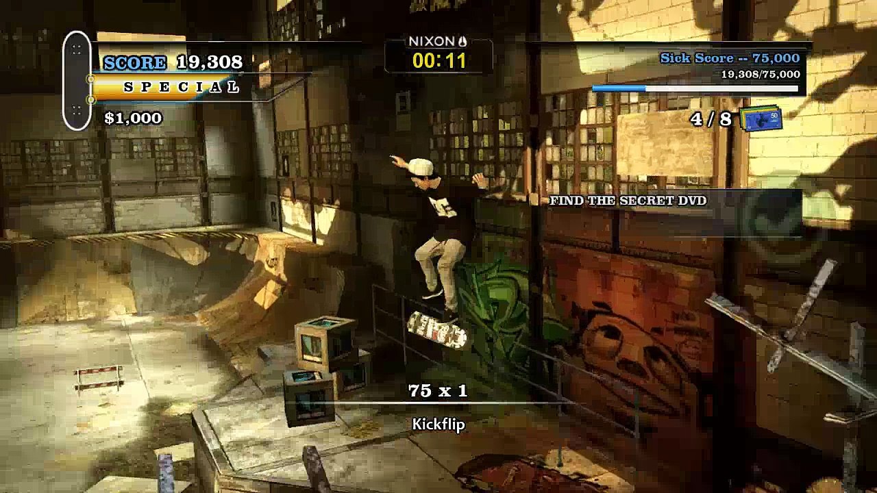 Gnarly Tony Hawk's Pro Skater HD Advanced Gameplay