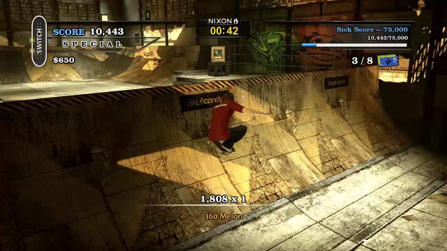 Pretty Sweet Tony Hawks Pro Skater HD Hardcore Gameplay