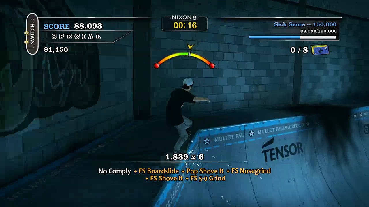 Funny Tony Hawks Pro Skater Street Gameplay