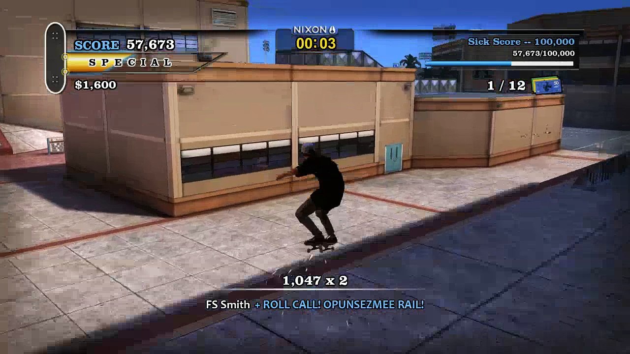 Rowdy Tony Hawks Pro Skater HD Stunts