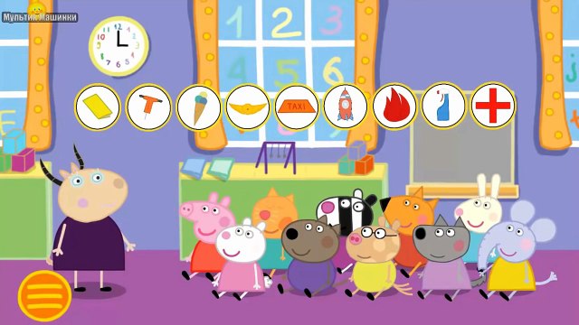 Мультик Свинка Пеппа ИГРА Мультик из игрушек - Мультфильмы для детей Свинка Пеппа на русском.