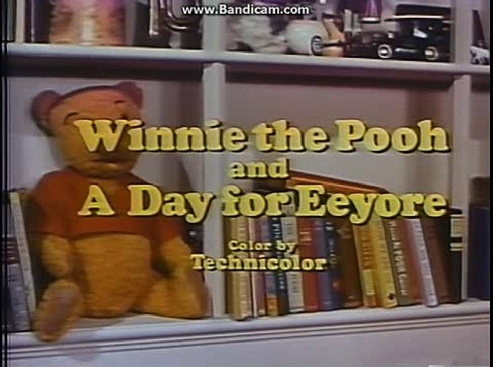 Opening To Winnie The Pooh And A Day For Eeyore 1987 Vhs Canadian Copy Video Dailymotion