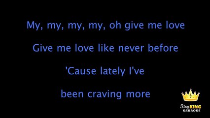 Ed Sheeran - Give Me Love (Karaoke Version)