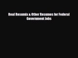 [PDF] Real Resumix & Other Resumes for Federal Government Jobs Read Full Ebook
