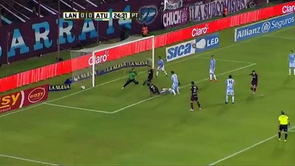 Gol de Romat (e/c). Lanús 1 - Atlético Tucumán 0. Fecha 4. Primera División 2016 (720p Full HD)