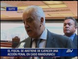 Fiscalía no encuentra méritos sobre denuncia de Manduriaco