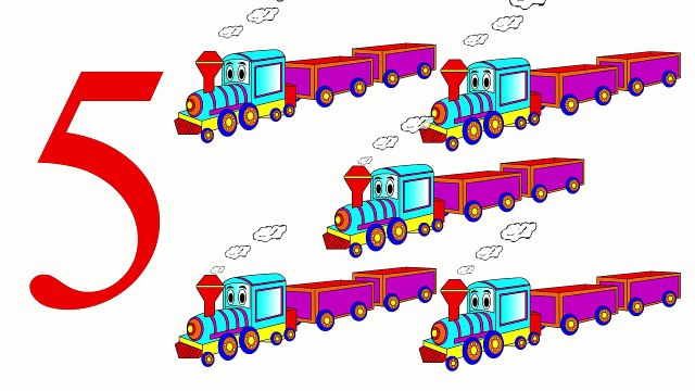 Мультик про машины. Учимся считать до 10. Считаем машины