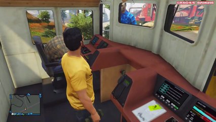 GTA 5 Stopping the Train! (How to Stop the Train, Train Glitch, Online Funny Moments & Fails)