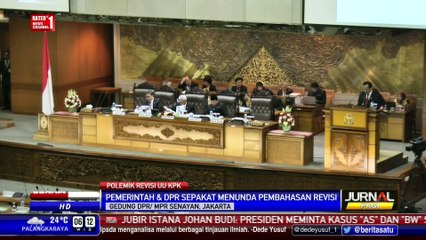 Ketua DPR: RUU KPK Tidak Dihapus dari Prolegnas