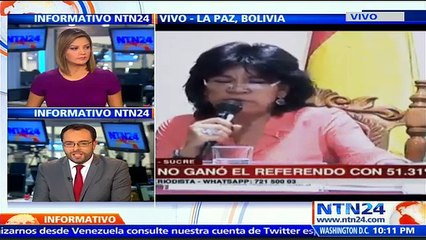 Bolivia le dice NO a la intención de Evo Morales de buscar una nueva reelección