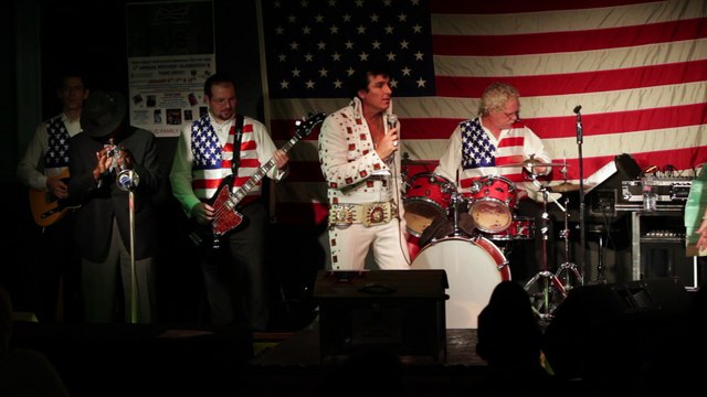 Todd Herendeen and Ben cauley perform 'Why Me Lord' Elvis Presley Memorial VFW 2015