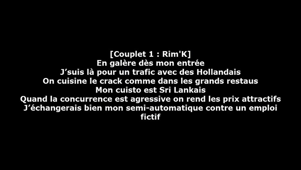 Rim'k - Alien ft Alonzo( paroles+lyrics)