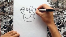Como dibujar a peppa paso a paso | how to draw peppa pig