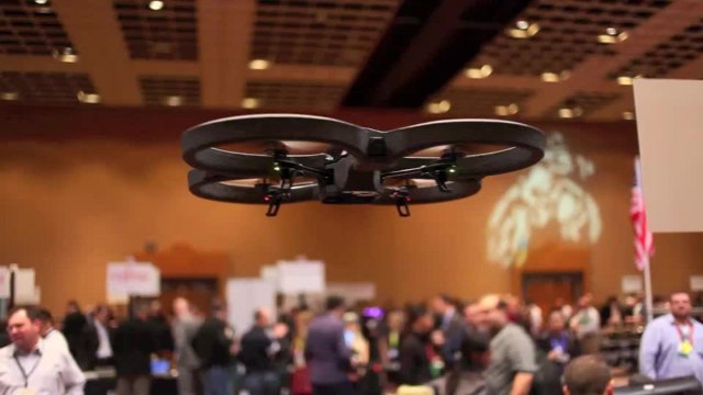 AR Drone 2.0 @ CES 2012