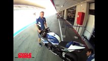 Riding Laverty's Yamaha R1 World Superbike