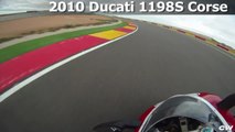 Onboard Ducati 1198S Corse at Motorland Aragon