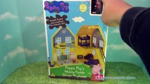 PEPPA PIG Nickelodeon Peppa Pig Muddy Puddle Deluxe Playhouse BBC Peppa Pig Toy Playset