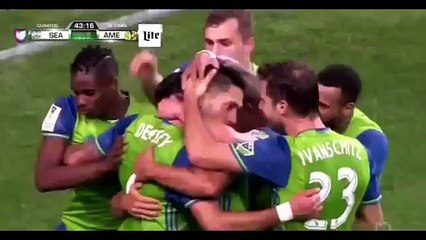 RESUMEN GOLES Seattle Sounders vs America 2-2  Concacaf 23/02/2016