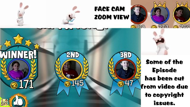 FGTEEV Kids play RABBIDS INVASION: Escalator Rabbid Episode Gameplay! (The Interactive TV Show XB1)