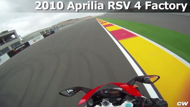 2010 Aprilia RSV4 Factory at Motorland Aragon