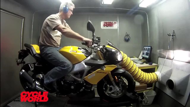 Dyno Run: 2012 Aprilia Tuono V4