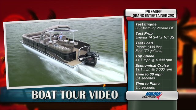 Premier Grand Entertainer 290 Boat Buyers Guide 2013 Tablet
