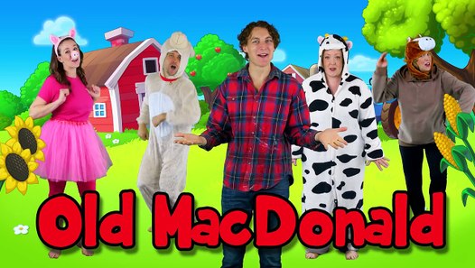 Old MacDonald Finger Family Song | Animals on the Farm sing Finger
