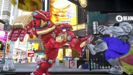 HULKBUSTER VS GREY HULK - EPIC BATTLE