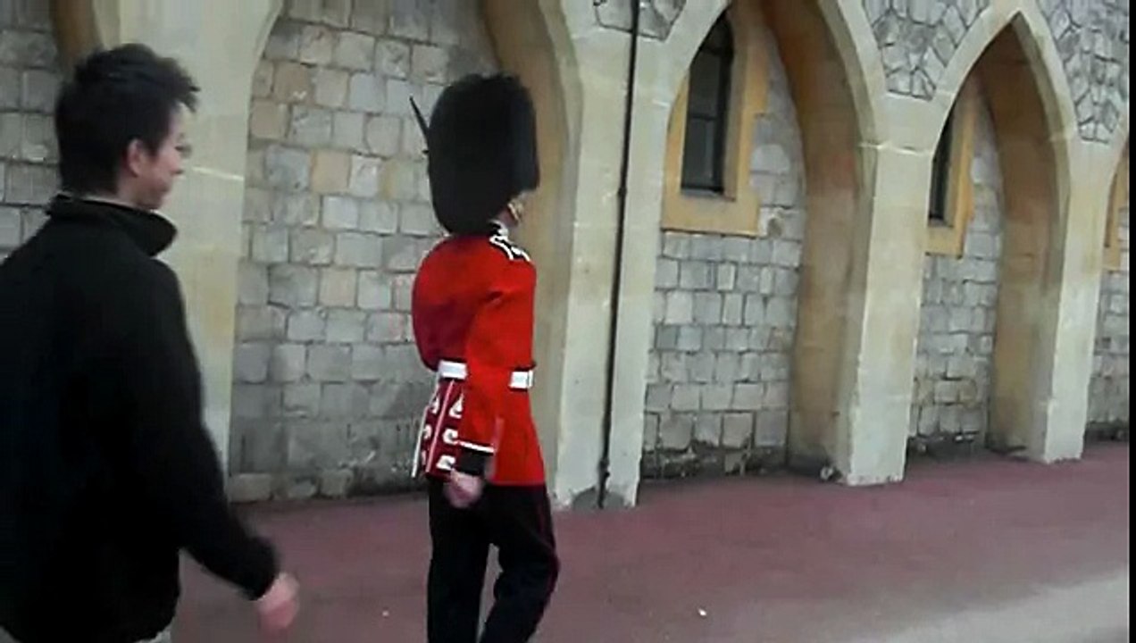 Why you don't harass the Queen's Guard