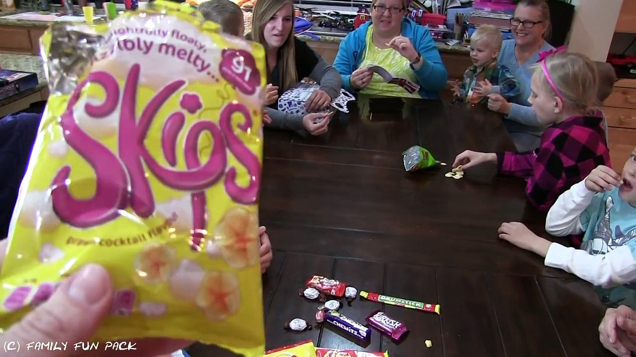 Kids Try Foods From the UK || Universal Yums FAMILY EDITION!