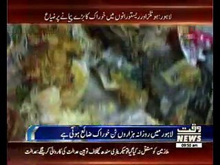 Food wastage of Hotels and Restaurants