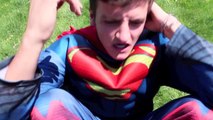 Iron Man & Batman Vs Superman - Real Life Superhero | DEATH BATTLE!